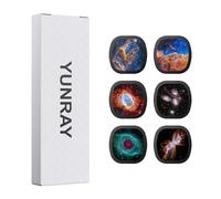 YUNRAY Galaxy Projector Disc - Diapositiva per proiettore Ultra HD, compatibile con YUNRAY Galaxy Projector Pro e modelli SKE-TKQ01 & BL-DQY02 (Pro Version) - Set di 6 Dischi