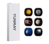 YUNRAY Galaxy Projector Disc - Diapositiva per proiettore Ultra HD, compatibile con YUNRAY Galaxy Projector Pro e modelli SKE-TKQ01 & BL-DQY02 (Pro Version) - Set di 6 Dischi