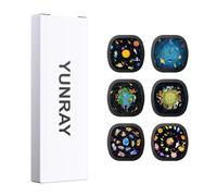 YUNRAY Galaxy Projector Disc - Diapositiva per proiettore Ultra HD, compatibile con YUNRAY Galaxy Projector Pro e modelli SKE-TKQ01 & BL-DQY02 (Pro Version) - Set di 6 Dischi