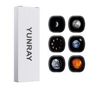 YUNRAY Galaxy Projector Disc - Diapositiva per proiettore Ultra HD, compatibile con YUNRAY Galaxy Projector Pro e modelli SKE-TKQ01 & BL-DQY02 (Pro Version) - Set di 6 Dischi