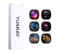 YUNRAY Galaxy Projector Disc - Diapositiva per proiettore Ultra HD, compatibile con YUNRAY Galaxy Projector Pro e modelli SKE-TKQ01 & BL-DQY02 (Pro Version) - Set di 6 Dischi