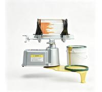 YUNRUX Miscelatore pneumatico per vernice, adatto per secchio da 1-5 l, agitatore per vernice, intervallo di serraggio regolabile da 8 a 20 cm, agitatore ad aria, 700 giri/min, carico 5 kg