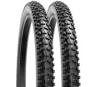 YUNSCM 2-PCS 26 pollici Montagna bicicletta pneumatici 26x2.35/57-559 Compatible with bicicletta 26x2.30 26x2.35 26x2.40 pneumatici (Y-700)