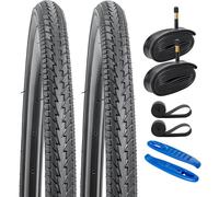 YunSCM 2 pneumatici pieghevoli per bicicletta 700 x 35C/28", rivestimento 37-622, compatibili con pneumatici città/strada 700 x 33C, 700 x 34C, 700 x 35C, 700 x 36C, 700 x 37C