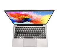 Yunseity 14 -Coll -Laptop Computer, Laptop 100-240V J4105 Batteria CPU 6000Mah per Ufficio per 11 per gli Studenti (6+256G Spina europea)