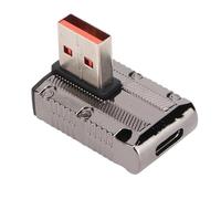 Yunseity Adattatore USB 3.1 Tipo C, Sincronizzazione Dati Super Veloce, Trasferimento a 10 Gbps, Ricarica Rapida da 120 W, Materiale Durevole, Ampia compatibilità, Design Portatile