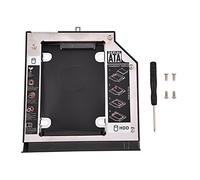 Yunseity Alloggiamento per Vassoio Adattatore Caddy per Disco Rigido SATA3.0 per ThinkPad E550/ E550C/ E555/ E560/ E565, Compatibile con HDD/SDD da 7/9/9,5 Mm