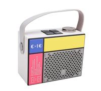 Yunseity Altoparlante, Piccolo Altoparlante Stereo per Feste (WHITE)