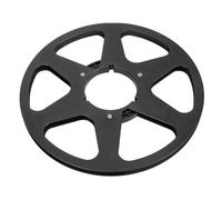 Yunseity Bobina a Nastro Vuota Universale a 6 Fori 1/4 10,5 Pollici per Registrazioni, Compatibile con Pionieri/bobina Universale per Mollini, Flangia NAB in Alluminio Aeronautico, Installazione (#1)
