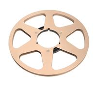 Yunseity Bobina a Nastro Vuota Universale a 6 Fori 1/4 10,5 Pollici per Registrazioni, Compatibile con Pionieri/bobina Universale per Mollini, Flangia NAB in Alluminio Aeronautico, Installazione (#5)