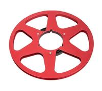 Yunseity Bobina a Nastro Vuota Universale a 6 Fori 1/4 10,5 Pollici per Registrazioni, Compatibile con Pionieri/bobina Universale per Mollini, Flangia NAB in Alluminio Aeronautico, Installazione (#4)