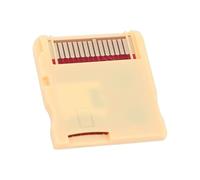 Yunseity Cartuccia Game Flash R4 Scheda di Backup del Gioco per Accessori NDS NDSL 3DS, Supporta GB GBC SFC FC PCE Emulatore , Adattatore Scheda di Memoria (giallo)