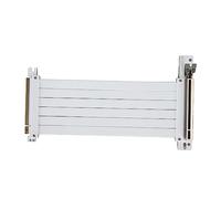 Yunseity Cavo Riser Extender PCIE 3.0 X16, Adattatore Cavo Prolunga Scheda Grafica GPU Ad Angolo Retto Flessibile Ad Alta velocità Porta PCI Express (30 cm)