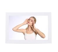 Yunseity Conveniente Famiola Digitale Wireless da 13,3 Pollici con Rotazione Intelligente per l'immagine per Casa Camera da Letto (Spina europea)