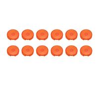Yunseity Copertina del Pulsante SET ANTI SLIP Trasparente 12pc per Gloriosi di Kailh Cherry TTC Akko, Adatto per Sallybox FightingBox Slimbox, Materiale ABS (ORANGE)