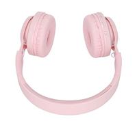 Yunseity Cuffie per Bambini, Cuffie Pieghevoli, da Colorare di Luci RGB per Bambini Con Microfono, Regolabile della Fascia, per On-Ear Regali (Rosato)