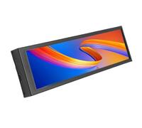 Yunseity Display Pannello Sensore PC da 8,8" | Monitor Temperatura Computer IPS 1920x480 | Visualizzazione Ampia 178° e Temi Dinamici | Custodia in Lega di Alluminio per lo Stato del (Versione