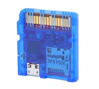 Yunseity DSPico DS Flashcard per ND 3DS 2DS DSi NDSL NDS, Lettore di Schede di Gioco Open Source RP2040 con velocità di 6 MB/s, Cartuccia Flash di Aggiornamento R4 per Software Homebrew e (Blu