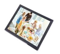 Yunseity Frame di Foto Digitale Extra Grande con Rotazione Automatica e Controllo delle App, per la Visualizzazione di Promozioni, Mostre Commerciali - (Spina europea)
