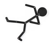 Yunseity Giocattolo Stickman Interattivo in Legno con Arti Mobili Divertente Gioco di Puzzle per Bambini Giocattolo Puzzle Stick Man in Legno per la Ricreazione della Famiglia (#2)