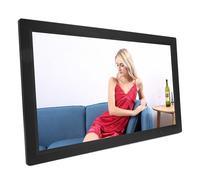 Yunseity Grande Cornice di Foto Elettronica Touch Screen con luminosità Regolabile per la Raccolta di Famiglie (Spina europea)
