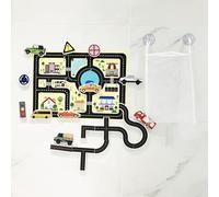 Yunseity Puzzle da Bagno per Bambini in Schiuma EVA, Set da Gioco Educativo Autoadesivo per il Bagnetto per Ragazzi e Ragazze, Design Accattivante Divertente Esperienza Nella Vasca da Bagno (Pista