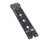 Yunseity Scheda adattatore da SSD a 12 pin a M.2 Key M, trasferimento ad alta velocità PCIe 4.0 con prestazioni originali, per sistemi OS X Laptop 2013 2017 11