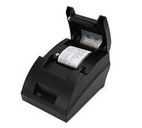 Yunseity Stampante POS USB, Piccola Stampante Termica per Ricevute da 58 Mm, con Stampa Ad Alta velocità, Comando ESC/POS, Stampante per Cucina Ristorante per Windows, Linux, OS X (Spina UE)