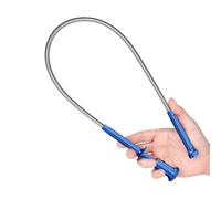 Yunseity Strumento di Presa a Quattro Artigli 24,21 Pollici, Strumento di Raccolta Magnetico Flessibile con Luce LED, Raccolta Accurata in Spazi Ristretti