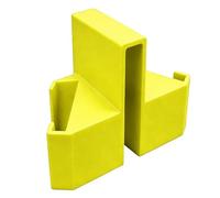 Yunseity Supporto per Telecamera per Rete da Tennis e Pickleball, Supporto per Telefono a Rete con Due Prospettive, per Telefono a Bordo Campo per Registrazione di Partite (YELLOW)