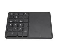 Yunseity Tastierino Numerico, Batteria a Lunga Durata Tastierino Numerico Wireless Compatto Doppia modalità Professionale per PC per Computer Desktop (BLACK)