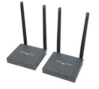Yunseity Trasmettitore e Ricevitore HDMI Wireless, Kit di Estensione HDMI Wireless 1080P 200m, Plug And Play, per PC Portatile da Smartphone a Proiettore HDTV (Spina UE)