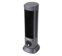 Yunseity Ventilatore a Torre Senza Pale, Ventola di Raffreddamento da Tavolo USB Portatile con Motore CC a 3 velocità per Dormitorio di Home Office, Ventilatore da Tavolo Compatto Verticale o