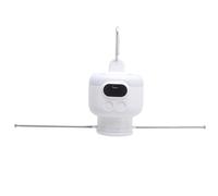 Yunseity Ventilatore Sospeso Antimosche con Asta Telescopica Regolabile, Ventilatore Elettrico per Alimenti USB per o Picnic all'aperto con Telecomando e Batteria da 8000 MAh
