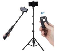 YUNTENG 1388 Selfie Stick Treppiede Bluetooth Remote Control Camera Stand(Nero)