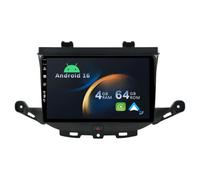 YUNTX [4+64G] Android 16 2 Din Radio con navigazione per Opel Astra K/Buick Verano GS (2016-2020): [Integrato CarPlay/Android Auto/DSP/GPS/Bluetooth 5.0/WiFi/Controllo del volante]-IPS 9” Touch screen
