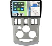 YUNTX [4GB+64GB] Autoradio 2 DIN Android 14 per Renault logan/L90 (2004-2009)-[Incorporato Carplay/Android Auto/DSP]-IPS 9" Touch Screen-Camera+MIC-DAB/MirrorLink/Controllo del volante/Bluetooth 5.0