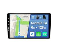 YUNTX [6GB+128GB] Android 14 Autoradio per Dacia Sandero/Duster/Logan/Captur/Lodgy/Dokker/Symbol-[Incorporato Carplay/Android Auto/DSP/GPS]-9" IPS 2.5D Touch Screen-CAM+MIC-DAB/Mirror Link