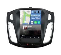 YUNTX [6GB+128GB] Android 16 Autoradio per Ford Focus (2010-2014)-[Incorporato Carplay/Android Auto/DSP/GPS]-IPS 2.5D 9.7" Touch Screen-CAM+MIC-DAB/Mirror Link/Bluetooth 5.0/WiFi/USB/4G