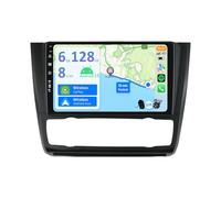 YUNTX [6GB+128GB] Autoradio 2 DIN Android 15 per BMW 1 Series E81 E82 E87 E88 (2008-2012)-[Incorporato Carplay/Android Auto/DSP/GPS]-IPS 2.5D 9" Touch Screen-Camera+MIC-DAB/Mirror Link/Bluetooth 5.0