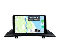 YUNTX [8GB+256GB] Android 14 Autoradio per BMW X3 E83 (2004-2012)-[Incorporato Carplay/Android Auto/DSP/GPS]-9 Pollice IPS 2.5D Touch Screen-CAM+MIC-DAB/Mirror Link/Bluetooth 5.0/SWC/WiFi/USB/4G