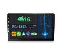 YUNTX 9" Android 16 Car Radio | Octa Core | 6GB 128GB | Built-in 4G LTE | CarPlay&Android Auto | DSP | Dab | QLED | Dual Band WiFi |Bluetooth