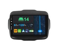 YUNTX 9 pollici Android 14 Autoradio per Jeep Renegade 2015-2018 | Octa Core | 6GB 128GB | Integrato 4G LTE | CarPlay&Android Auto | DSP | DAB | HDMI | Dual Band WIFI | Bluetooth 5.0 | GPS