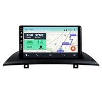YUNTX Android 14 2 Din Autoradio per BMW X3 E83 (2004-2012)-9 pollice Touch Screen-Gratuiti Camera-Support DAB/Bluetooth 5.0/CarPlay/WiFi/Controllo del volante/Mirror-Link/WiFi/USB/4G