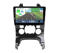 YUNTX Android 14 [6GB+128GB] Autoradio per Peugeot 3008 5008 [2009-2018] - [Incorporato Carplay/Android Auto/DSP] -9 pollici-Free Camera&MIC- 2 Din/GPS/Bluetooth 5.0/WiFi/USB/Comandi al volante/4G/DAB