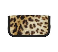 YUNWEIKEJI Animali dalla pelle di leopardo, Astuccio per matite, Astuccio per matite in tela Astuccio per penne a matita di grande capacità