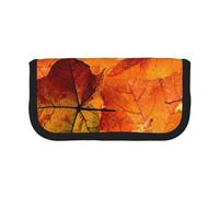 YUNWEIKEJI Belle foglie autunnali, Astuccio per matite, Astuccio per matite in tela Astuccio per penne a matita di grande capacità