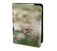 YUNWEIKEJI Bucaneve primaverile selvaggio, Porta passaporto da viaggio in pelle PU Custodia per passaporto Copertine per passaporto da 5,5 pollici