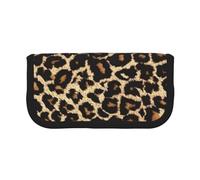 YUNWEIKEJI Disegno leopardato, Astuccio per matite, Astuccio per matite in tela Astuccio per penne a matita di grande capacità