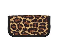 YUNWEIKEJI Fantastico ghepardo leopardo, Astuccio per matite, Astuccio per matite in tela Astuccio per penne a matita di grande capacità